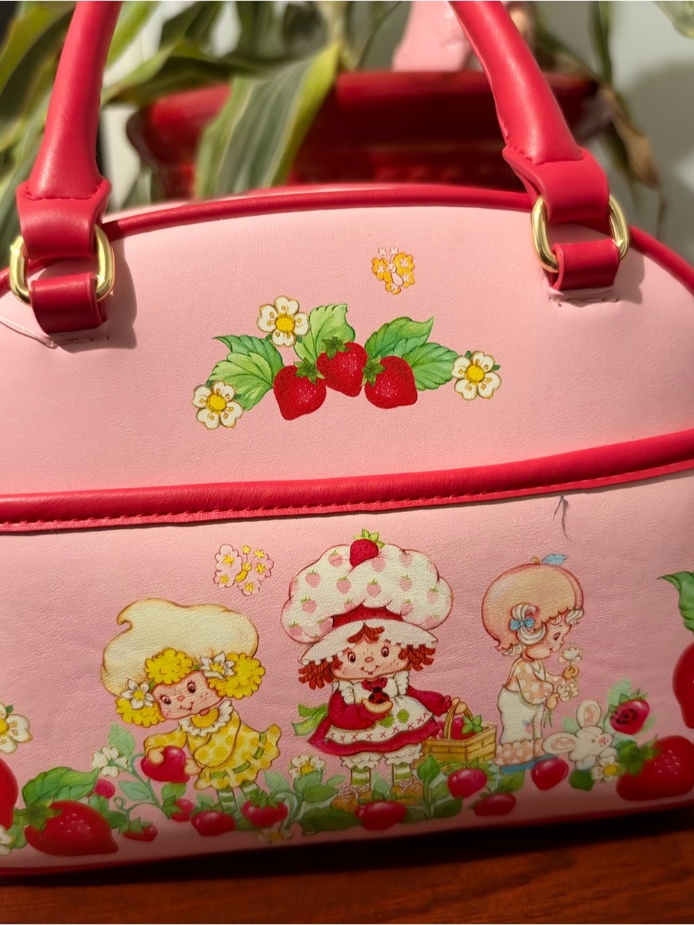 Loungefly Strawberry Shortcake Pink Mini Satchel Handbag – Vintage Inspired